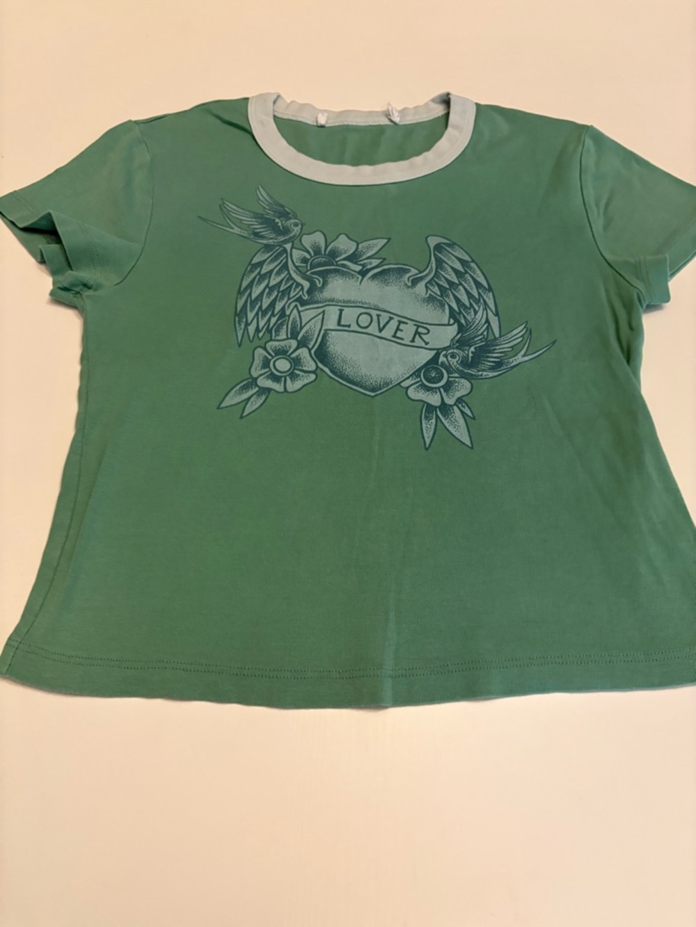 Daydreamer shrunken graphic boyfriend T Lover size XS